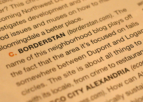 Borderstan.com went live in August 2008. (Photo: Luis Gomez, One Photograph A Day.)